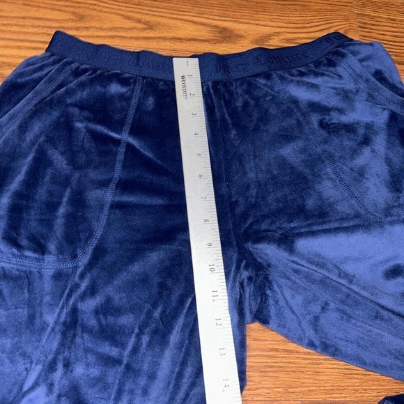 VINTAGE Y2K JUICY COTURE OG BIG BLING VELOUR TRACK PANTS JOGGERS SIZE M - Picture 8 of 9